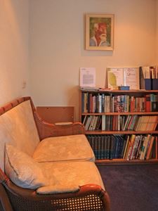 Wachtkamer hypnotherapiepraktijk Joyce Sauter Ede